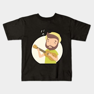 Guitar's man Kids T-Shirt